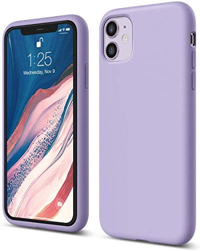 Silicone Matte TPU Case for Apple iPhone 11 Pro (Lilac)