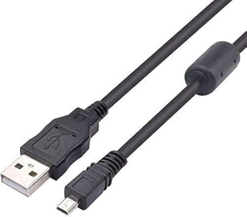 Adhiper UC E6 USB dsc w170 de Repuesto Transferencia de Datos sincronización Cable 8 Pines Compatible para Nikon DSLR D750 D5300 D3200 y for Sony DSCW370 DSCW800 DSCW830 cámara Digital(1M)