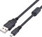 Adhiper UC E6 dsc w170 cavo USB trasferimento dati sincronizzazione usb 8 pin compatibile per fotocamera digitale Nikon UC E6 UC E17 D750 D5300 Coolpix L340 e sony DSCW800 DSCW830 (1M)