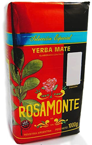 Rosamonte Yerba Mate Tè Especial 1kg | Yerba Mate Argentino | Bevanda disintossicante ed energetica