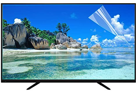JANEFLY TV Anti Blue Light Displayschutzfolien, Matt entlastet Blendung Augenermüdung lindern für LCD-, LED-, OLED- und QLED-4K-HDTV / 60in 1327x749mm