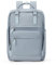 HYC00 Rucksack Damen, Schulrucksack Mädchen Teenager Schultasche Jungen Großen Rucksack Wasserdicht Daypacks,15.6 Zoll Laptop Rucksack für Schule Reise Backpack für Damen Herren,Grau Blau