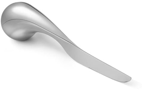 FabaCare Senioren Besteck, Messer, Rechtshänder, Linkshänder, ergonomisches Essbesteck, Spezial-Besteck, Arthritis, Rheumatiker, Parkinson Besteck, für eingeschränkte Handmotorik