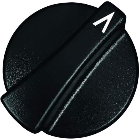 METRO Professional GerŠteknopf GNK1001, PC, _50 mm, 50 x 20 mm, schwarz.
