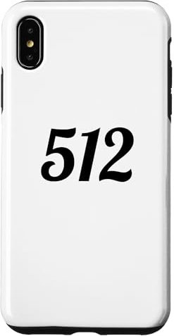 Hülle für iPhone XS Max Vorwahl 512 Austin Texas TX 512