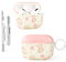Folaxshoo Kompatibel mit AirPods Pro 2nd/1st Generation Cute Cartoon Funny Case Cover mit Reiniger Kit (Bogenbär)