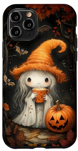 Cute Halloween Witch Pumpkin Case for iPhone 11 Pro