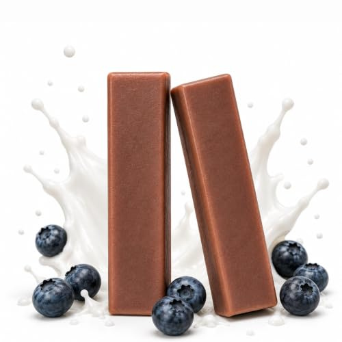 Treaby Blueberry Himalayan Yak Milk Chews - Medium Dental Sticks (2 in Pack, 70-115g each 12cm) Long-lasting Dog Treats for Dental Health, Perfect for Large Breeds, Puppies & Seniors