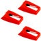 Binnan 3 Pezzi Puntine Giradischi Durevole, Puntine per Giradischi, Puntine Giradischi Universali, Puntine per Giradischi per Giradischi in Vinile (Rosso)