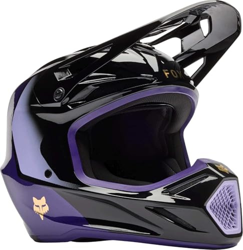 Helmet Fox V3 DRIP Black/Purple L