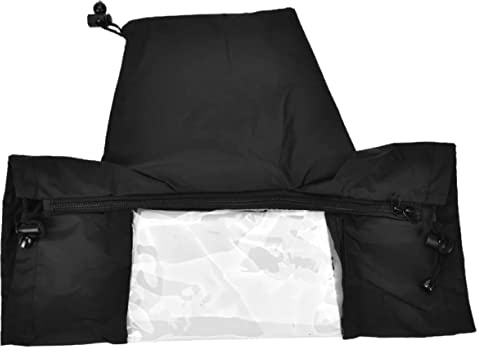 Housoutil Camera Rain Cover Outdoor Protective Raincoat for DSLR and Mirrorless Cameras with Tripod Compatibility for Rainy and Snowy Weather Photography