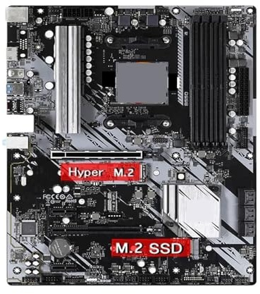 Placa Base B550 ASROCK B550 Phantom Gaming 4 AM4 DDR4 128 GB Compatible con Ryzen 5 5500 7 5700X Pro 3200G CPU NVMe SSD M.2 ATX