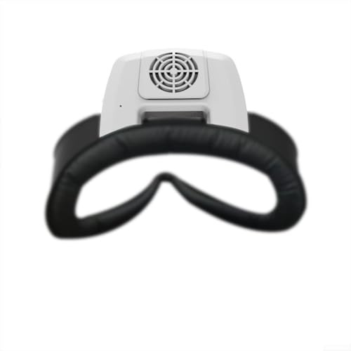 VR Headset Cooling Fan for Meta Quests 3S - Adjustable Airflow Heat Sink with Anti-Fog Design, ABS Construction, White