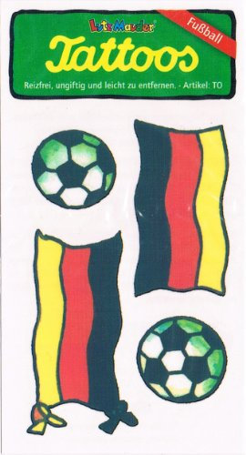Lutz Mauder Fussball Tattoos Kinder Kindertattoo Tatoo Tatto Kindergeburtstag Geburtstag Mitgebsel Geschenk