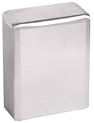 ALLCARE 11091 Mediclinics PP0006C (Sanitär) Abfallbehälter Edelstahl Hochglanz, 6 L