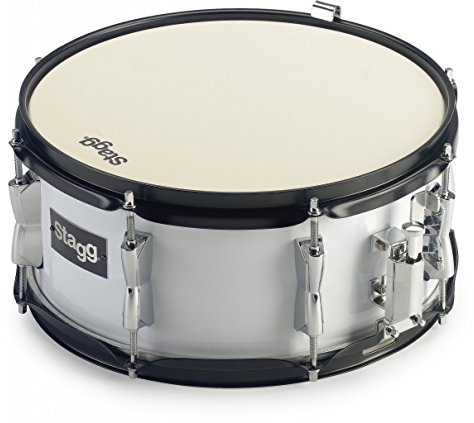Stagg MASD-1306 Marching Snare Drum weiß