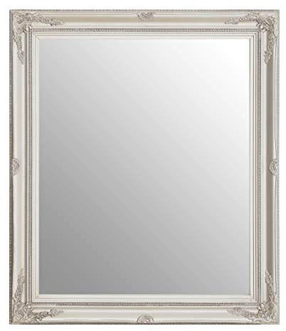 Premier Housewares Classic Wall Mirror, 72 x 62 cm - Silver
