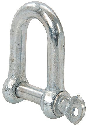 Fixman 441778 Grillo a D Zincato Commerciale 10 Pezzi