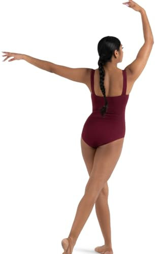 Capezio Damen Princess Tank Leotard Trikot, Burgundy, S