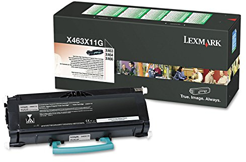 Original RückgabeToner für LEXMARK X463 X466, schwarz HC