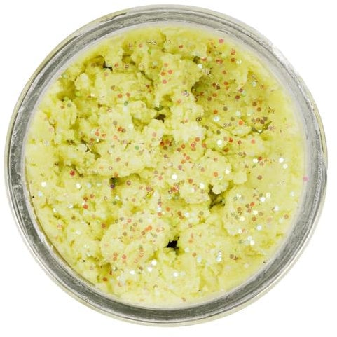 Berkley Paste für Forelle Forellenpaste PowerBait Natural Scent Garlic Glitter 50 g Garlic Glitter See Tremarella