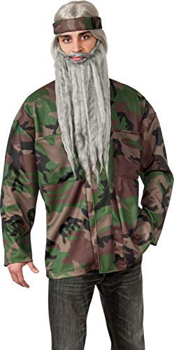 Rubie's Kostüm Herren Ente Jagd Saison Jäger Camo Erwachsene Kostüm Jacke, Multi, Standard