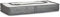 Zeller 14609 Unterbett-Aufbewahrungs-Tasche, Vlies, Stoff, grau, 103 x 45 x 15 cm