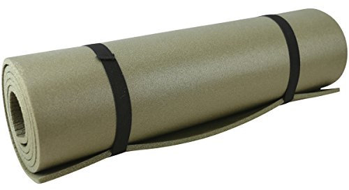 Kombat UK Waterproof Unisex Outdoor Military Roll Mat available in Olive Green - Size 180 X 500 X 0.8 cm