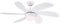 Westinghouse - Ventilador de techo Turbo Swirl blanco, 105 cm