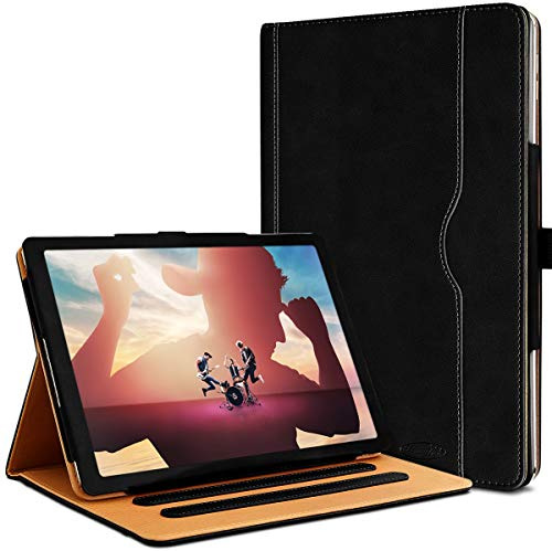 Karylax Schutzhülle mit Standfunktion 3 Neigungen (R01-schwarz) für Tablet MpMan MPDC110