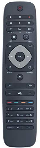 VINABTY 242254990467 YKF309-001 Télécommande de Remplacement Compatible avec Philips TV