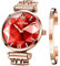 OLEVS Ladies Watches Japanese Quartz Rose Gold Crystal Stainless Steel Fashion Women Wrist Watch Waterproof Luxury Dress