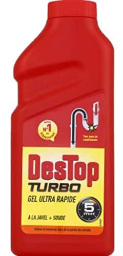 Destop Gel débouche et désinfecte - Le flacon de 500ml