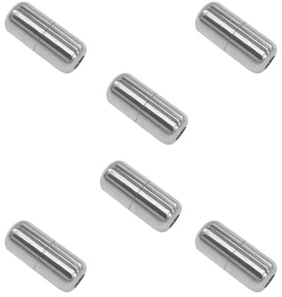 Hebilla de Cordones, 6 Pcs Hebillas de Metal para Zapatos, Hebillas para Cordones de Zapatillas, Cerraduras de Cordon, Hebilla de Cordones Perezosos