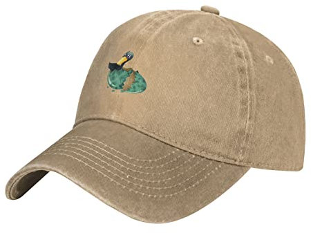803 Baseballmütze Schwarze Ente Freizeit Mütze Mode Basecap Kappe Sonnenschutz Sonnenmütze Atmungsaktiv Trucker-Kappe, Für Reisen, Sport, Draußen