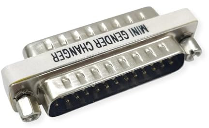 Value Mini Gender Changer, Conector 25 Pines Macho-Macho