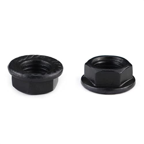 VANICE 2 Pcs 14mm Crank Arms Nuts for Bicycle Bottom Bracket Cotterless Crank Axle Threaded