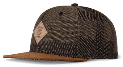 Djinns - Hermecheck (Olive) - Snapback Cap Baseballcap Hat Kappe Mütze Caps