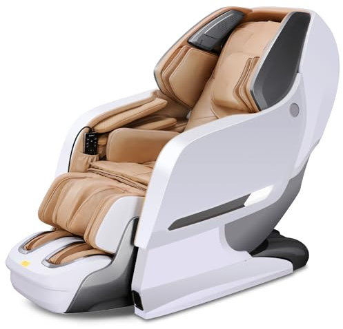 Aspria 3D Massagesessel mit Aufbauservice in DE, Massagestuhl für Ganzkörpermassage, Luft-Massage-System, Zero-Gravity, bionischen Massagetechniken, Relaxsessel Für Zuhause