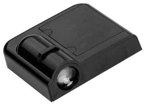 Autotür LED Licht Logo Projektor Kabelloser Autotür Logo Projektor mit 3D Geisterschatten, Individuell Gestalteter Autotür Lichter, LED Projektor für Autotür Willkommenslicht