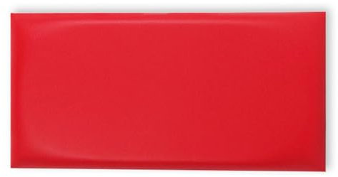 YWQJL Wandpaneele Gepolstert，Wandkissen Bett Wandpolsterung Wanddekoration, Bettkopfteil Wandpolster Kopfenden Wanddekoration FüR Schlafzimmer, Kinderzimmer, BüRo, Diele(red,20×50cm)