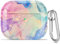 Olytop Custodia protettiva per AirPods di terza generazione di 3a generazione, con stampa carina, custodia protettiva antiurto, per donne e ragazze, con portachiavi, per Apple Air Pods, iPod 3 Gen