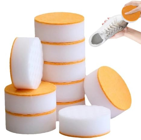 Premium Sneaker Reiniger Sneaker Cleaner - City Sneaker Eraser, überlegener Bruchfestigkeit, 3-Schicht-Technologie, Mikroporen für Effektive Fleckenentfernung, 10Pcs Premium Sneaker Reiniger