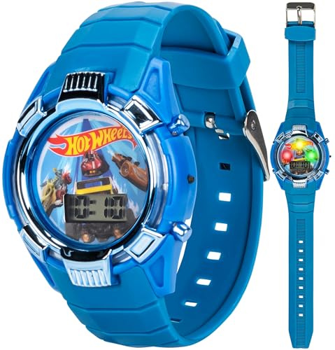 Accutime Reloj Digital Unisex de Cuarzo para niños con Correa de plástico HTW4028