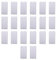 10x Tappo, falso polo, confezione 2pz, Moduli Bianchi, Compatibile Con Vimar Plana, frutti, interruttori, pulsanti, deviatori, dimmer, sensori, PIR, buzzer, Per Placche originali e compatibili