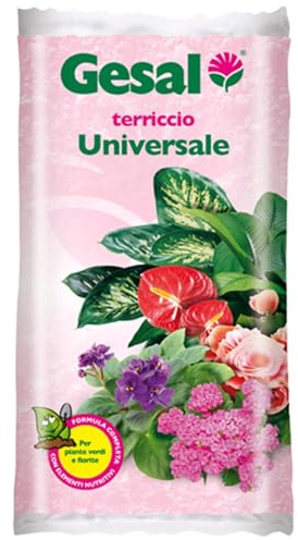 La zappa Terriccio Universale substrato sterilizzato e concimato per fiori e piante (50 lt)