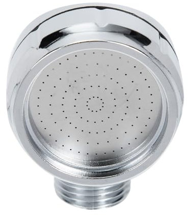 DIYEAH alcachofa de la ducha regadera watering can baños arrumacao casa de banho champús shampoo suministros de cama de champú suministro de peluquería rociador de baño el plastico Silver