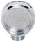 DIYEAH alcachofa de la ducha regadera watering can baños arrumacao casa de banho champús shampoo suministros de cama de champú suministro de peluquería rociador de baño el plastico Silver