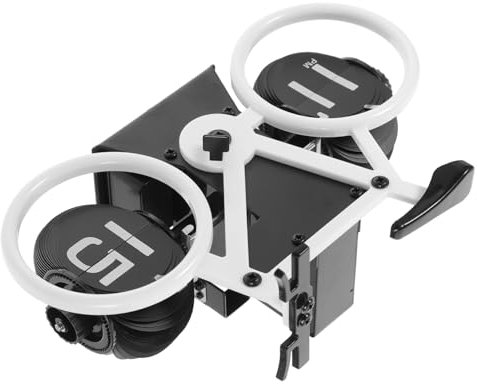 VICASKY Retro Tischuhr Antike Uhr mit Genialem Design Vintage Style Metallgehäuse für Wohnzimmer Dekoration