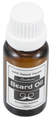Bartöl Satz 20ml Braun Kunststoff für Männer, Sanfte Pflege